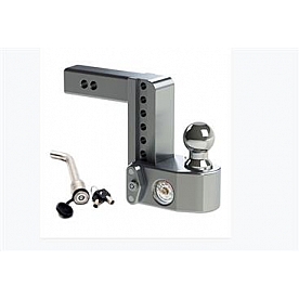 Weigh Safe Hitch Ball Mount 2 Inch Receiver  x 4 Inch Drop - WS6-2-KA