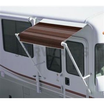 Carefree RV Awning Over-The-Door - 4 Feet - Solid Black - 6705662JV6