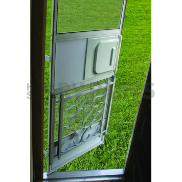 Camco Screen Door Slide 24 inch x 12 inch Clear Plastic - 45581-1