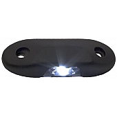 Peterson Mfg. License Plate Light with Black Housing - V290