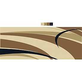 Faulkner RV Patio Mat 8 Feet x 16 Feet Beige/ Brown - 53019