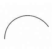Carefree RV Awning Polyrod Black 532 inch Diameter 25 Feet 041006-MP