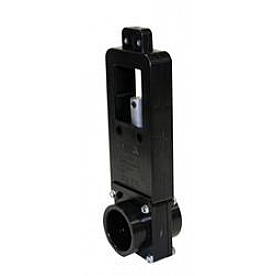 Valterra Sewer Waste Valve with 1-1/2 inch Hub x 1-1/2 inch Spigot - Without Cable - T1001H