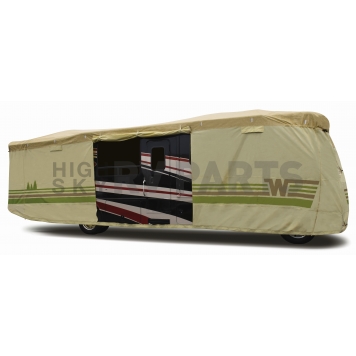 Adco Winnebago RV Cover for 34 to 37' Class A Motorhomes - Tan Polypropylene-1