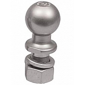 Husky Towing Trailer Hitch Ball - 2 Inch with 1-1/4 Inch Shank - 33853 