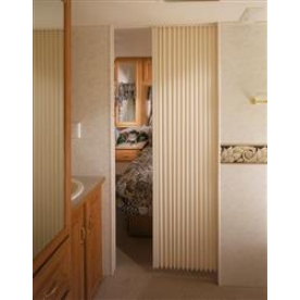 Irvine Interior 24 inch x 75 inch Fabric Folding Door 2475FDIVBH