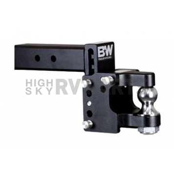 B&W Trailer Hitches Pintle Hook 2-1/2 inch Receiver Mount and 2 inch Ball - TS20055