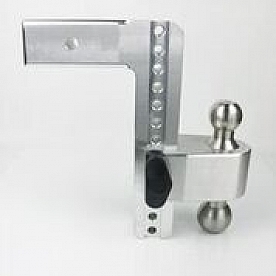 Weigh Safe Hitch Ball Mount 2-1/2 Inch Receiver  x 10 Inch Drop - LTB10-2.5