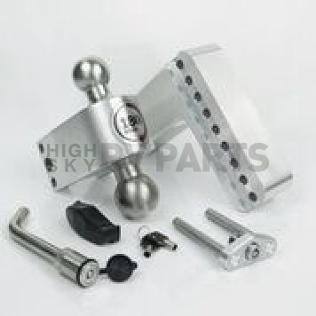 Weigh Safe Hitch Ball Mount 3 Inch Receiver  x 6 Inch Drop - LTB6-3-1