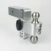 Weigh Safe Hitch Ball Mount 3 Inch Receiver  x 6 Inch Drop - LTB6-3