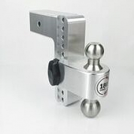 Weigh Safe Hitch Ball Mount 3 Inch Receiver  x 8 Inch Drop - LTB8-3