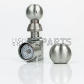 Weigh Safe Trailer Hitch Ball - 2 inch Diameter with 1 inch Shank - W/SWSUN-1