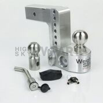 Weigh Safe Hitch Ball Mount 2-1/2 Inch Receiver  x 6 Inch Drop - WS6-2.5