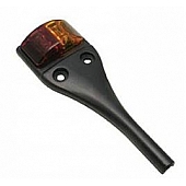 Valterra Clearance Marker Light - 6-1/4 Inch x 2-1/4 Inch Rectangle Amber/ Red - DG52443VP