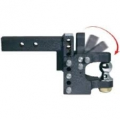 B&W Trailer Hitches Pintle Hook - 2 inch Receiver Mount and 2-5/16 inch Ball - TS10056