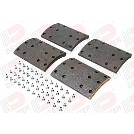 Dexter Trailer Brake Shoe Lining Kit K71-133-00