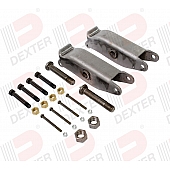 Dexter Trailer Suspension Kit for 2 Inch Wide Slipper Springs - K71-365-00