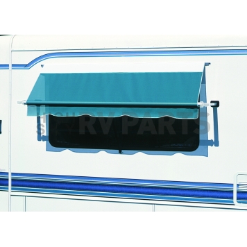 Carefree RV Marquee Awning Window - 13 Feet - Sierra Brown Solid - 4315682JVWP-7