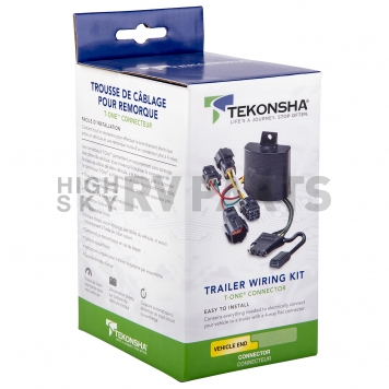 Tekonsha Trailer Wiring Connector  4 Flat  - 118789-1