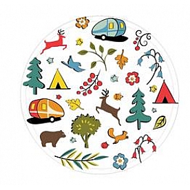 Camp Casual Dinnerware CC-007W10