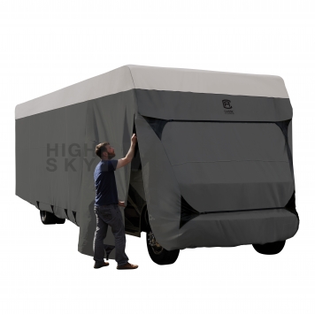 Classic Accessories ProTop4 Cover for 23 - 26' Class C Motorhomes - Dark Gray with Light Top-1