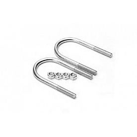 Dexter Leaf Spring U-Bolt Kit for 3 Inch Diameter Axle Tube - K71-294-00