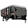 Classic Accessories ProTop4 RV Cover 33 to 35 Feet Travel Trailer - Dark Gray with Light Top Polyester 80-428-201001-RT