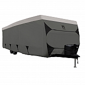 Classic Accessories ProTop4 RV Cover 27 to 30 Feet Travel Trailers - Dark Gray with Light Top Polyester 80-426-181001-RT