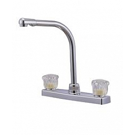 Averen Faucet Kitchen  White ABS Plastic - AK-8201SH-1W