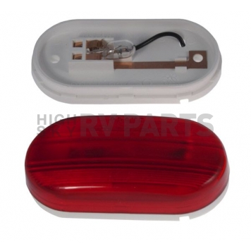Grote Industries Clearance Marker Light - 4 inch X 2 inch Incandescent Red - 46702-1