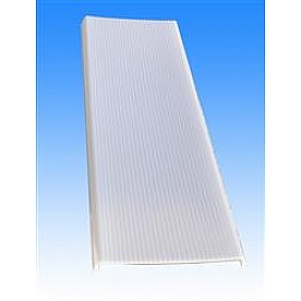 Thin-Lite Interior 746 Series Recessed Fluorescent Dual Light Lens - D-746 