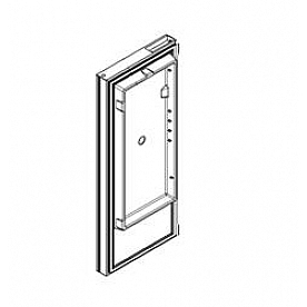 Norcold Refrigerator Door - 2118 Series Lower Stainless Steel - 637194
