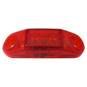 Peterson Mfg. Clearance Marker LED Light - 2.6 inch X 3/4 inch Red - V168R