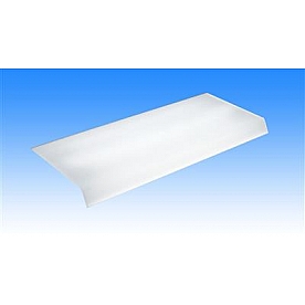 Thin-Lite Interior 612 Series Fluorescent Surface Mount Dual Light Lens - D-612 