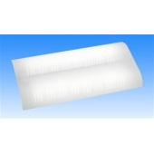 Thin-Lite Interior 652 Series Fluorescent Surface Mount Dual Light Lens - D-652 