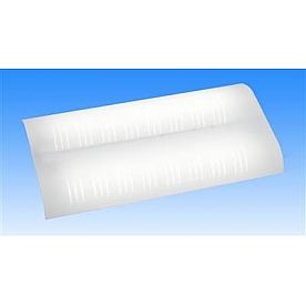 Thin-Lite Interior 652 Series Fluorescent Surface Mount Dual Light Lens - D-652 