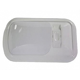 ARCON Interior Incandescent Ceiling Light - 8 Inch x 4-3/4 Inch - Clear - 18121 