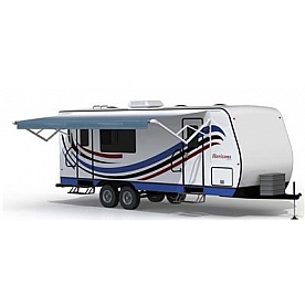 Carefree RV Longitude Awning Arm Electric 8 Foot White - Full Set - 8725AP