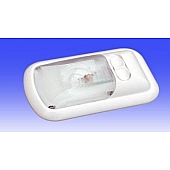 Thin-Lite Interior Incandescent Ceiling Light - 8.2 inch x 5 inch Clear - DIST-311-1