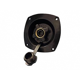 SHURflo Fresh Water Inlet Black With Built-In Check Valve - 183-029-16