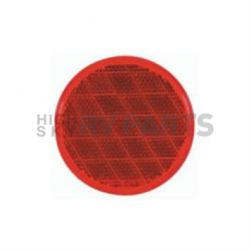 Optronics Reflector Round 3 Inch Diameter Red - RE21RS