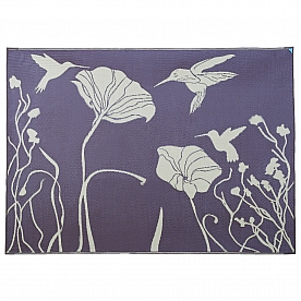 Ming's Mark RV Patio Mat -  8 Feet x 11 Feet Brown/ Tan Polypropylene - HM8117