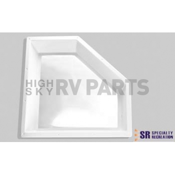 Specialty Recreation Neo Angle Skylight 32 Inch x 14-1/2 Inch - White - Single - NN3013