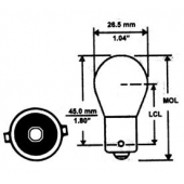 Camco Multi Purpose Light Bulb  Industry Number Pack Of 2  - 54841