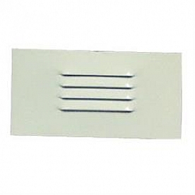 Interstate RV Doors Window Louver 5 inch x 12 inch White - 22-0622