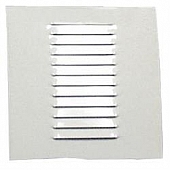 Interstate RV Doors Window Louver 12 inch x 12 inch White - 22-0633