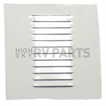 Interstate RV Doors Window Louver 12 inch x 12 inch White - 22-0633
