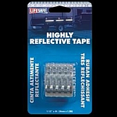 Top Tape and Label Reflective Tape 4 Feet X 1-1/2 Inch Silver - RE802