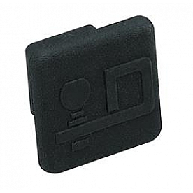 Draw-Tite Trailer Hitch Cover - Rubber - 2211