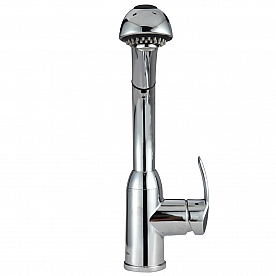 Dura Faucet Kitchen  Silver Brass - DF-NMK861-CP